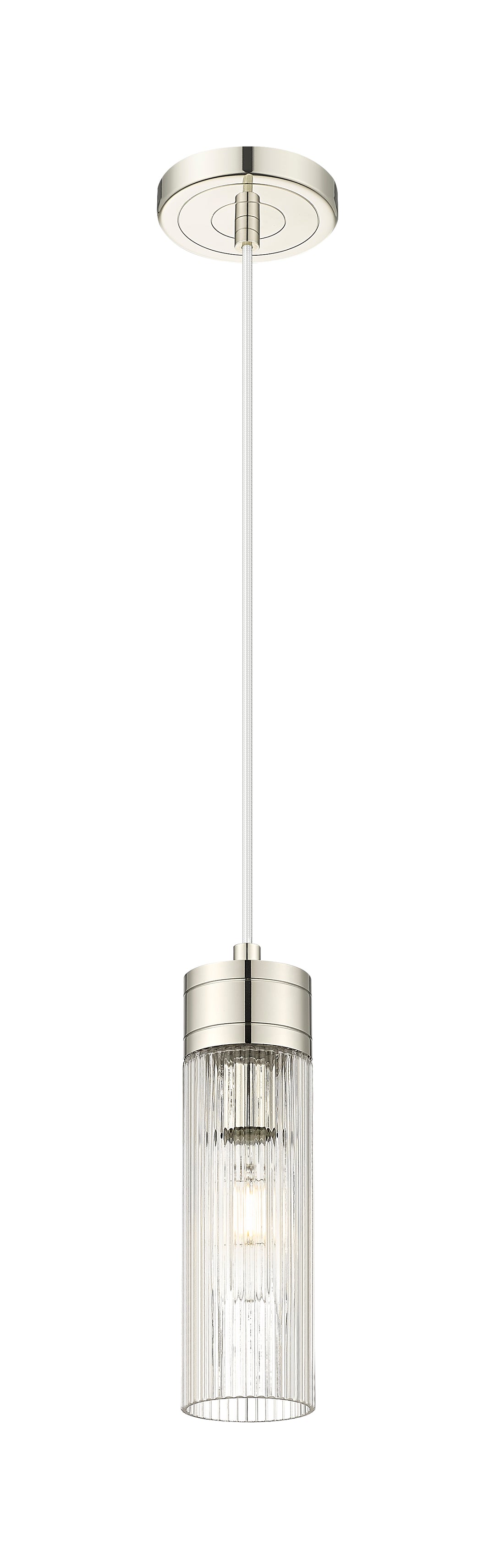 Innovations Lighting Boreas 8" Mini Pendant - Polished Nickel Mini-Pendants Innovations Lighting   