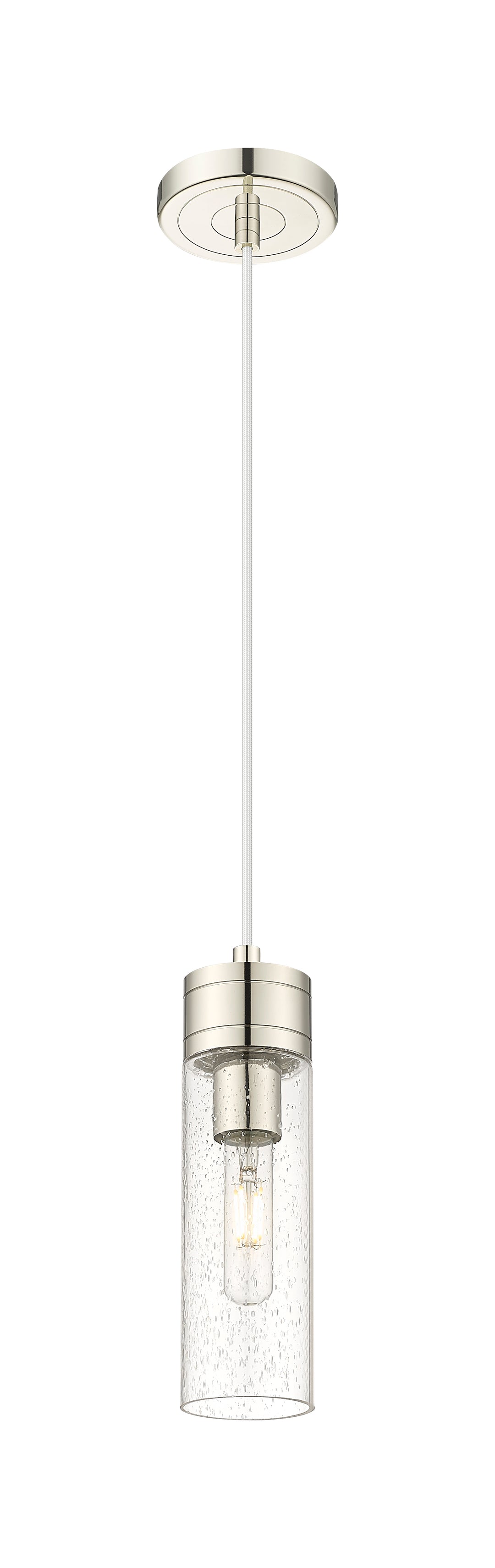 Innovations Lighting Boreas 8" Mini Pendant - Polished Nickel Mini-Pendants Innovations Lighting   