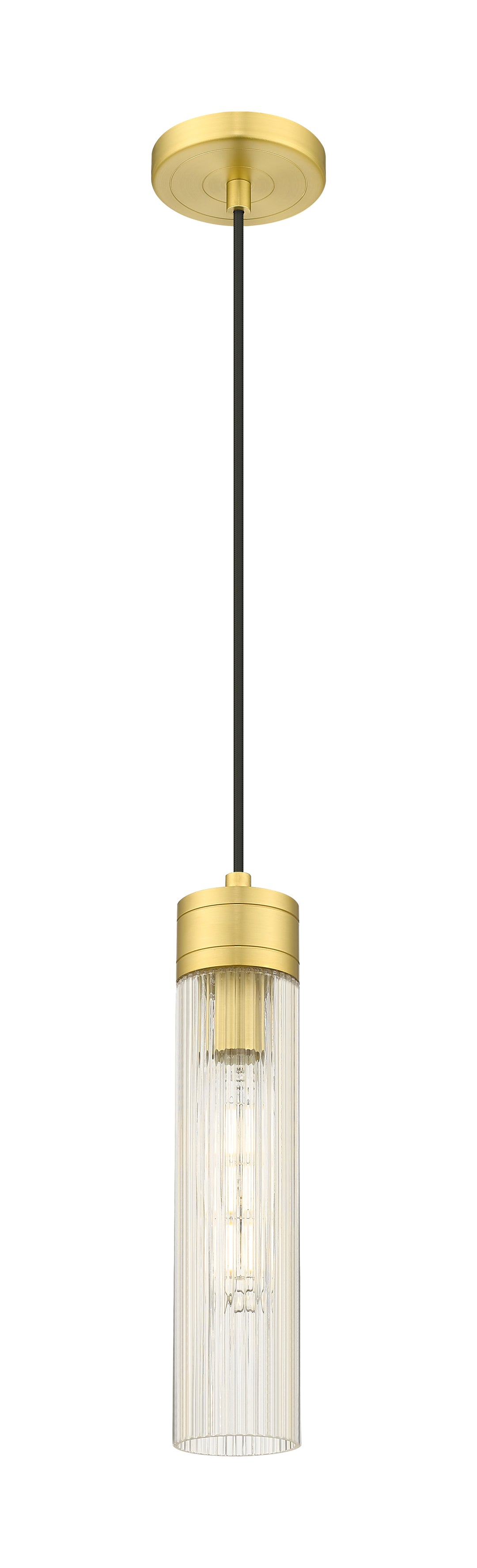 Innovations Lighting Boreas 11" Mini Pendant - Satin Gold Mini-Pendants Innovations Lighting   