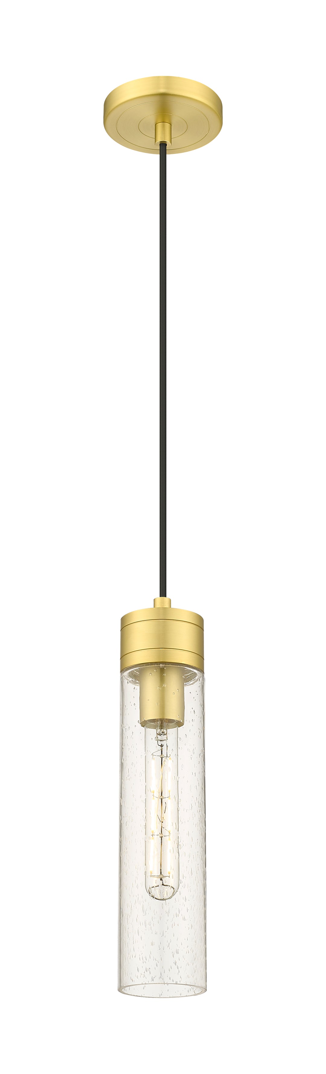 Innovations Lighting Boreas 11" Mini Pendant - Satin Gold Mini-Pendants Innovations Lighting   