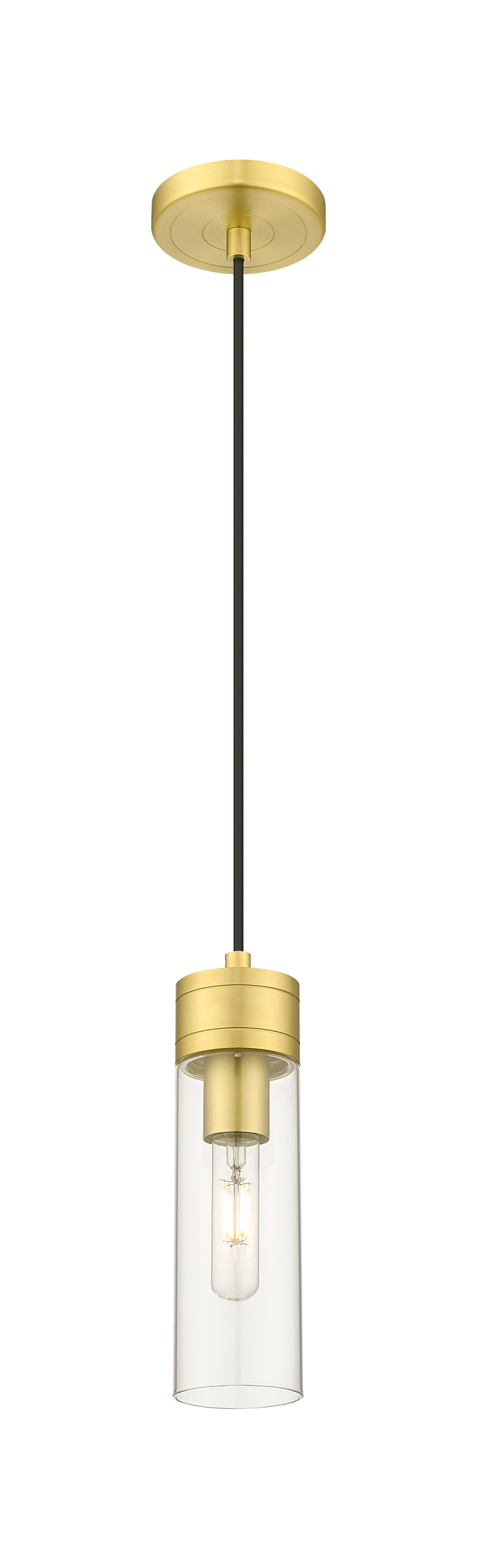 Innovations Lighting Boreas 8" Mini Pendant - Satin Gold Mini-Pendants Innovations Lighting   