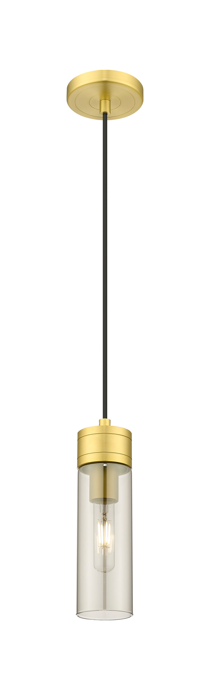 Innovations Lighting Boreas 8" Mini Pendant - Satin Gold Mini-Pendants Innovations Lighting   