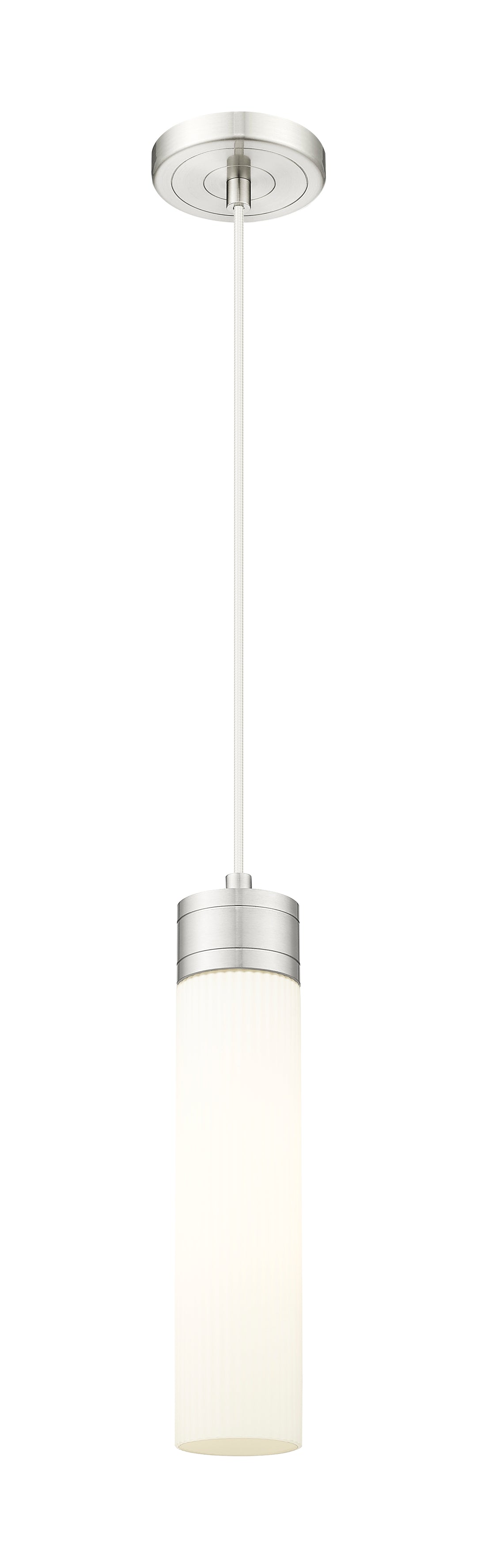 Innovations Lighting Boreas 11" Mini Pendant - Satin Nickel Mini-Pendants Innovations Lighting   