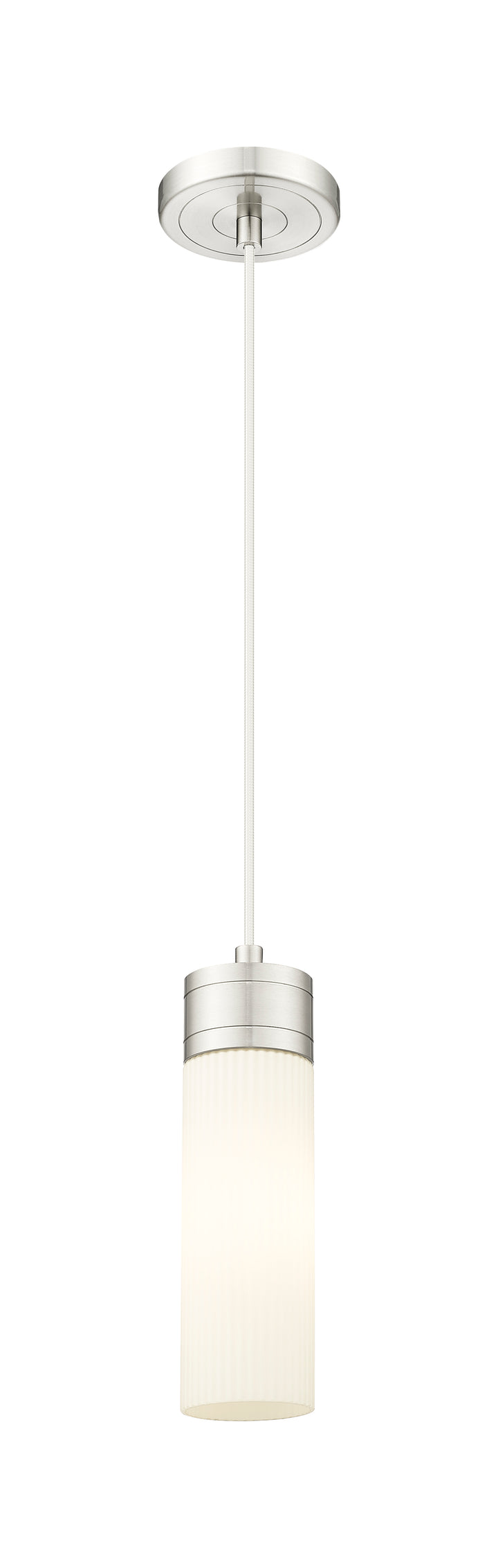 Innovations Lighting Boreas 8" Mini Pendant - Satin Nickel Mini-Pendants Innovations Lighting   