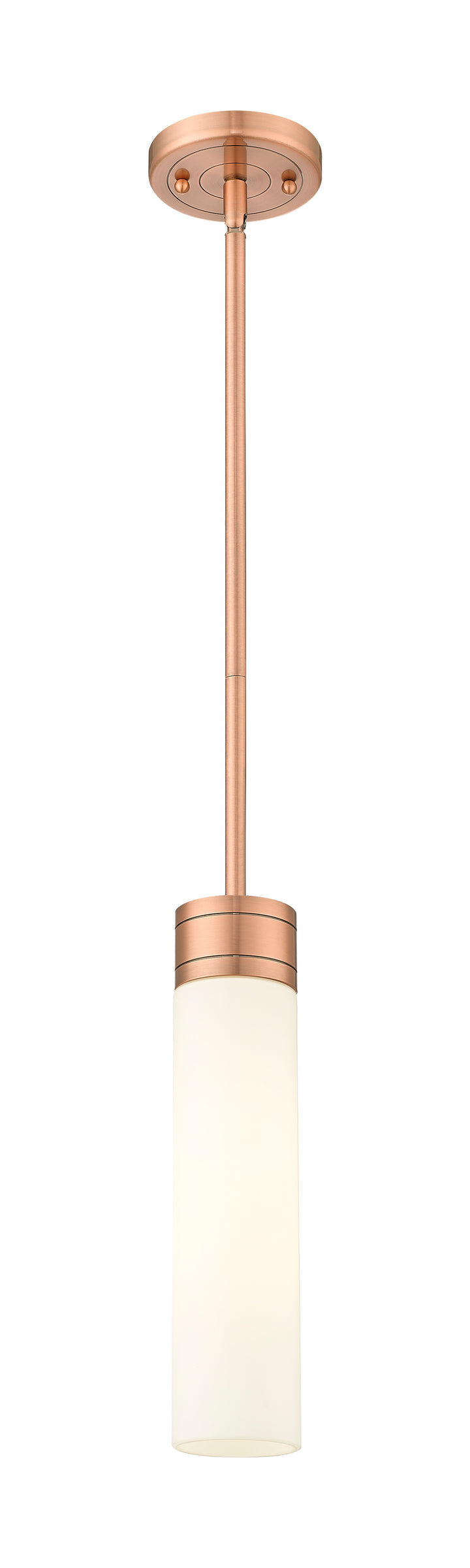 Innovations Lighting Boreas 11" Mini Pendant - Antique Copper Mini-Pendants Innovations Lighting White ; Glass Type: Frosted  