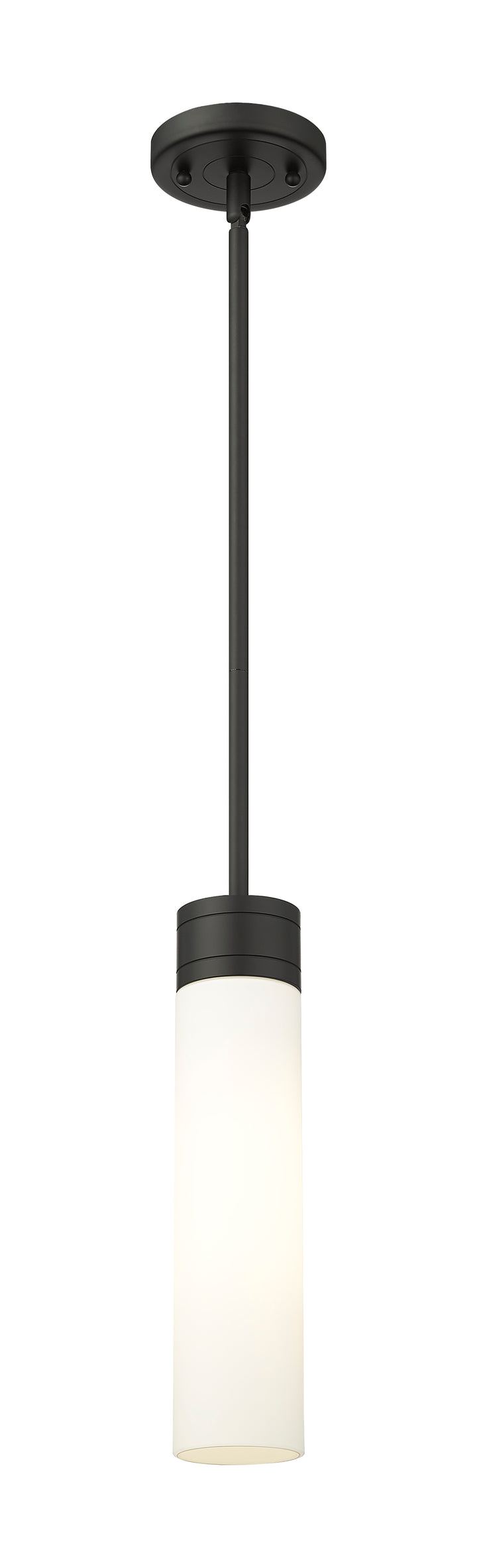 Innovations Lighting Boreas 11" Mini Pendant - Matte Black Mini-Pendants Innovations Lighting White ; Glass Type: Frosted  