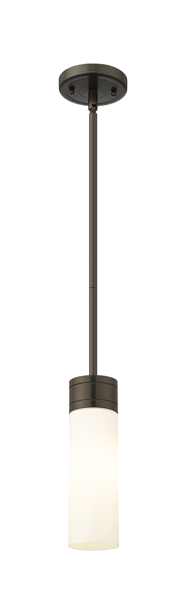 Innovations Lighting Boreas 8" Mini Pendant - Oil Rubbed Bronze Mini-Pendants Innovations Lighting White ; Glass Type: Frosted  