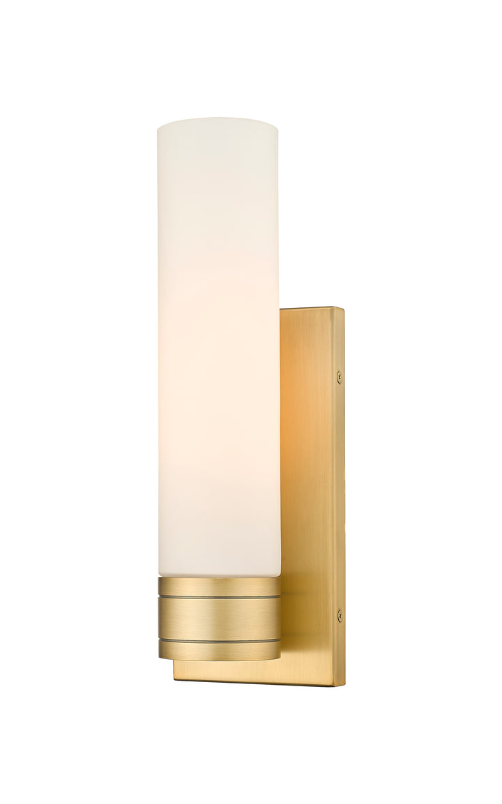 Innovations Lighting Boreas 11" Sconce Wall Sconces Innovations Lighting Brushed Brass White ; Glass Type: Frosted 