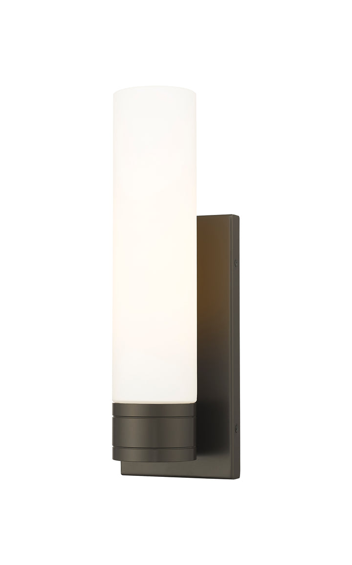 Innovations Lighting Boreas 11" Sconce Wall Sconces Innovations Lighting Oil Rubbed Bronze White ; Glass Type: Frosted 