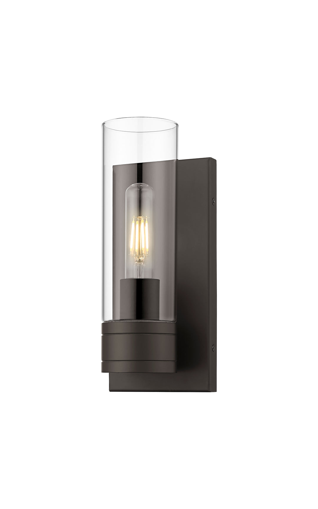 Innovations Lighting Boreas 8" Sconce Wall Sconces Innovations Lighting Oil Rubbed Bronze Clear ; Glass Type: Clear 