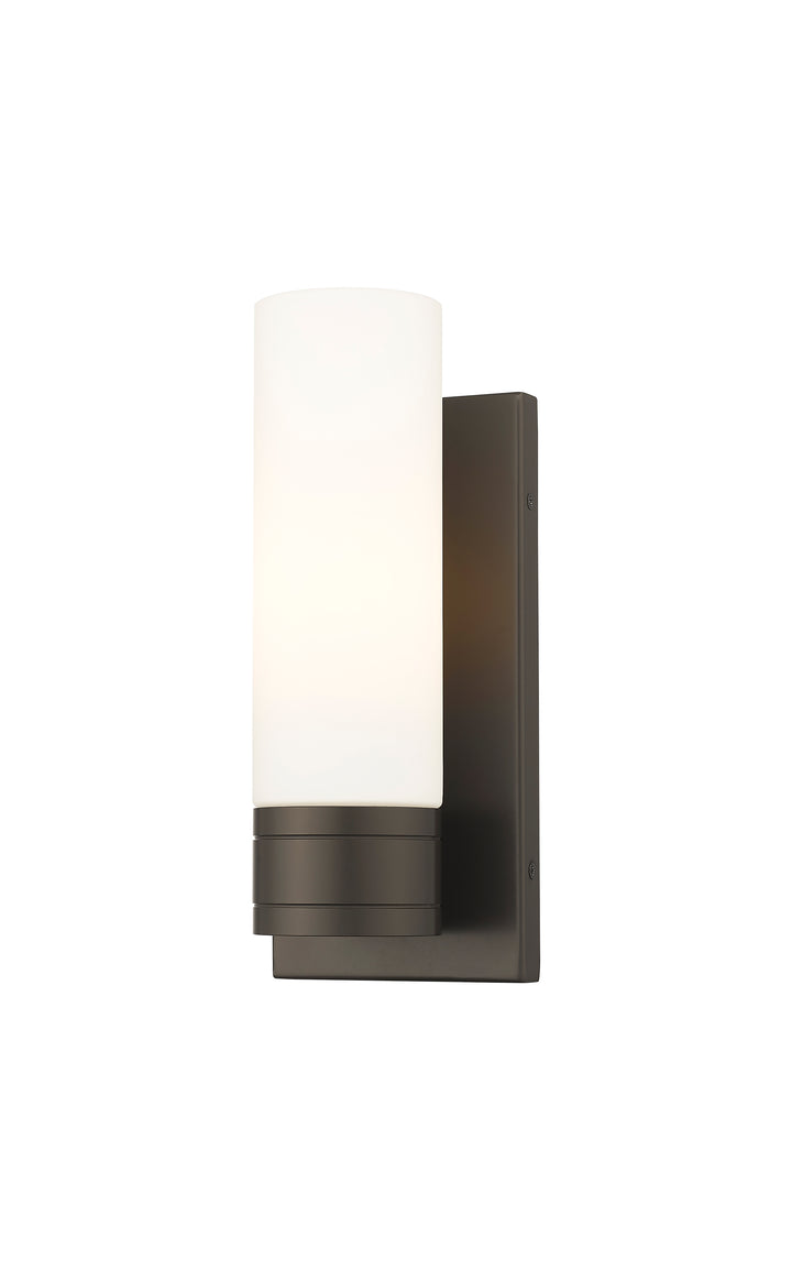 Innovations Lighting Boreas 8" Sconce Wall Sconces Innovations Lighting Oil Rubbed Bronze White ; Glass Type: Frosted 