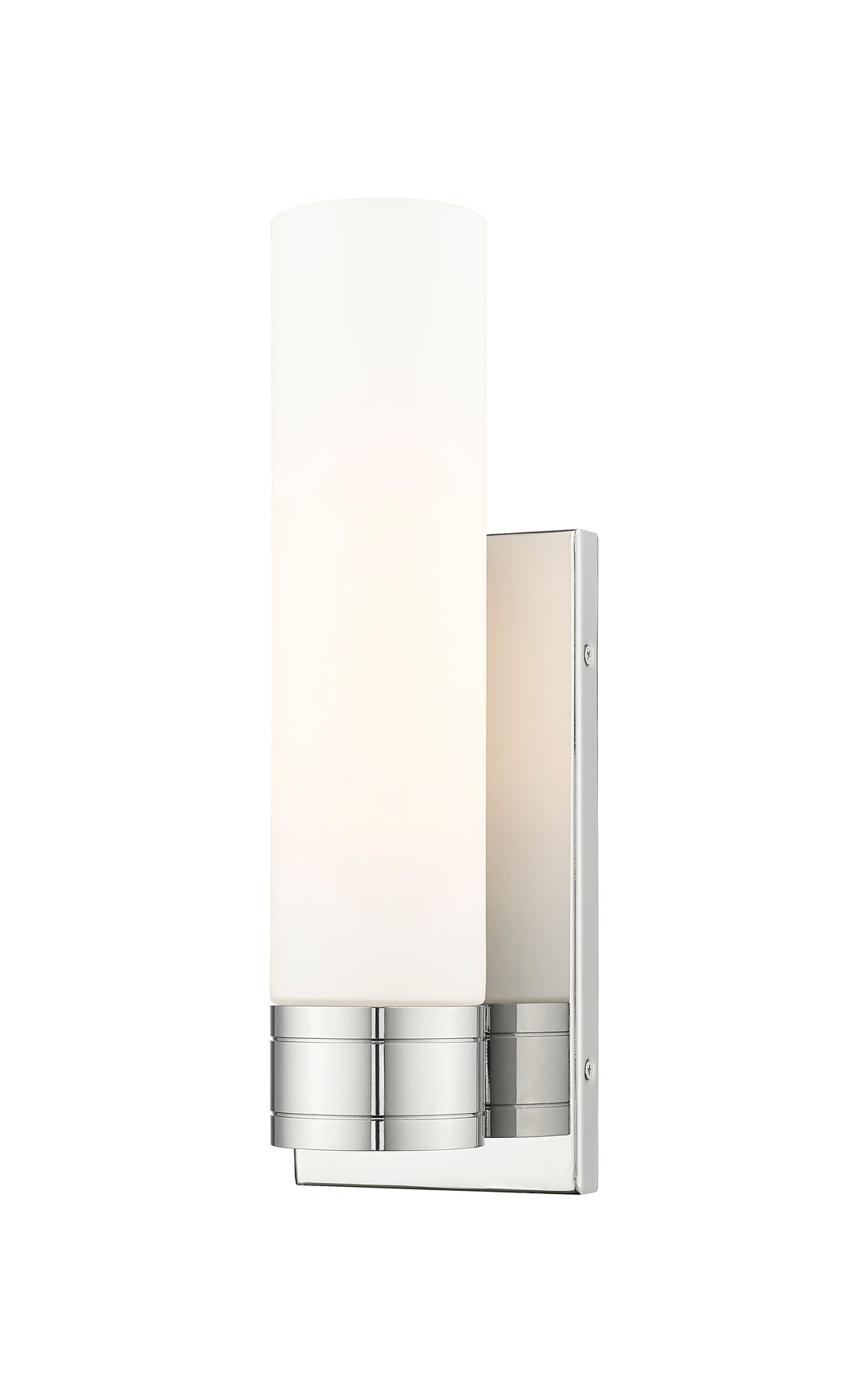 Innovations Lighting Boreas 11" Sconce Wall Sconces Innovations Lighting Polished Chrome White ; Glass Type: Frosted 