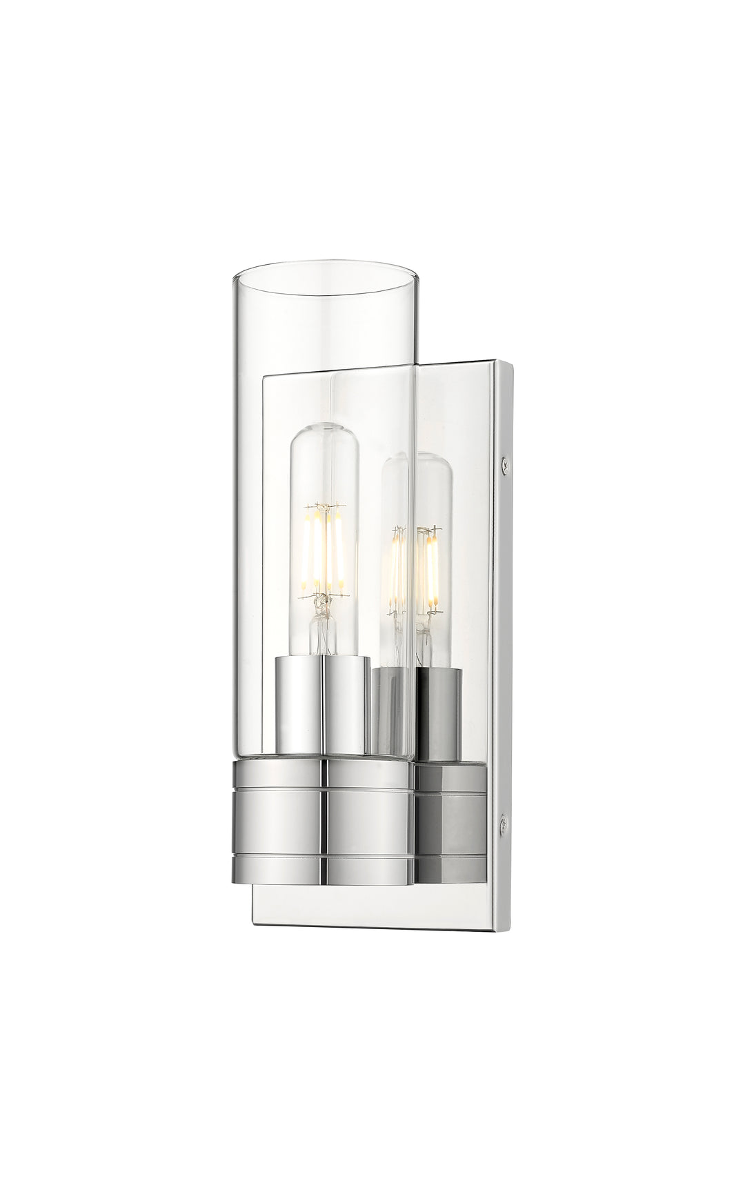 Innovations Lighting Boreas 8" Sconce Wall Sconces Innovations Lighting Polished Chrome Clear ; Glass Type: Clear 