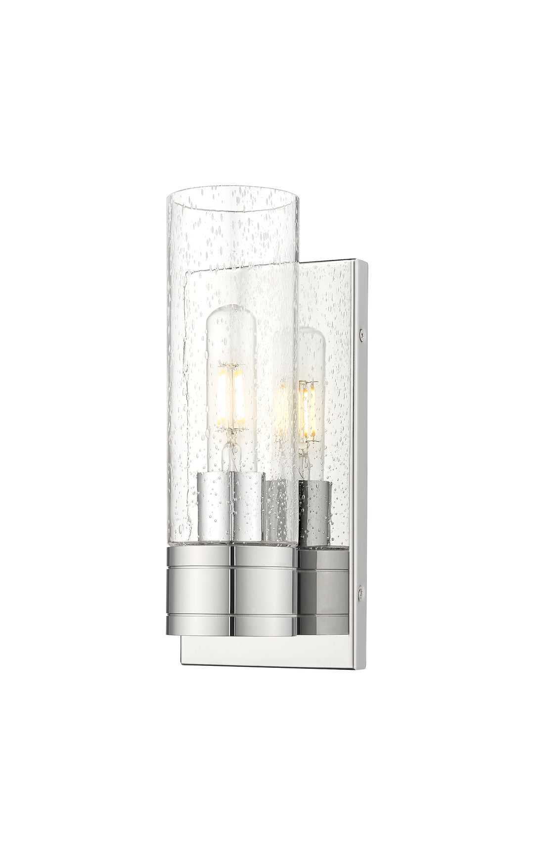 Innovations Lighting Boreas 8" Sconce Wall Sconces Innovations Lighting Polished Chrome Seedy ; Glass Type: Seedy 