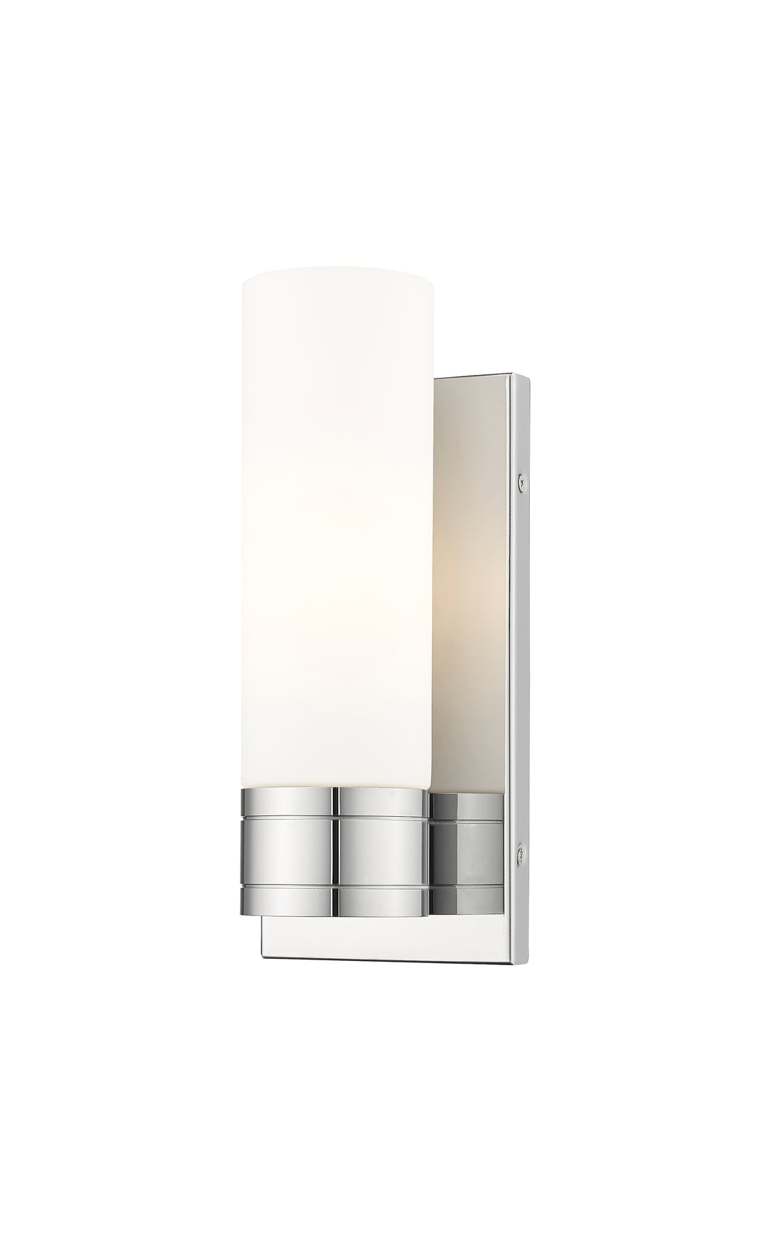 Innovations Lighting Boreas 8" Sconce Wall Sconces Innovations Lighting Polished Chrome White ; Glass Type: Frosted 