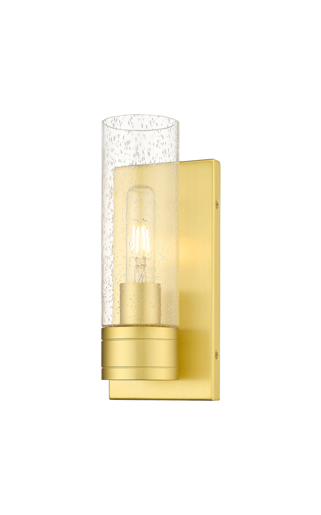 Innovations Lighting Boreas 8" Sconce Wall Sconces Innovations Lighting Satin Gold Seedy ; Glass Type: Seedy 