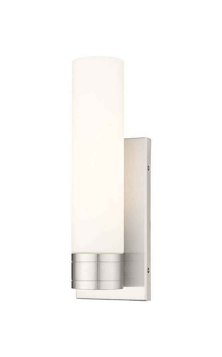 Innovations Lighting Boreas 11" Sconce Wall Sconces Innovations Lighting Satin Nickel White ; Glass Type: Frosted 