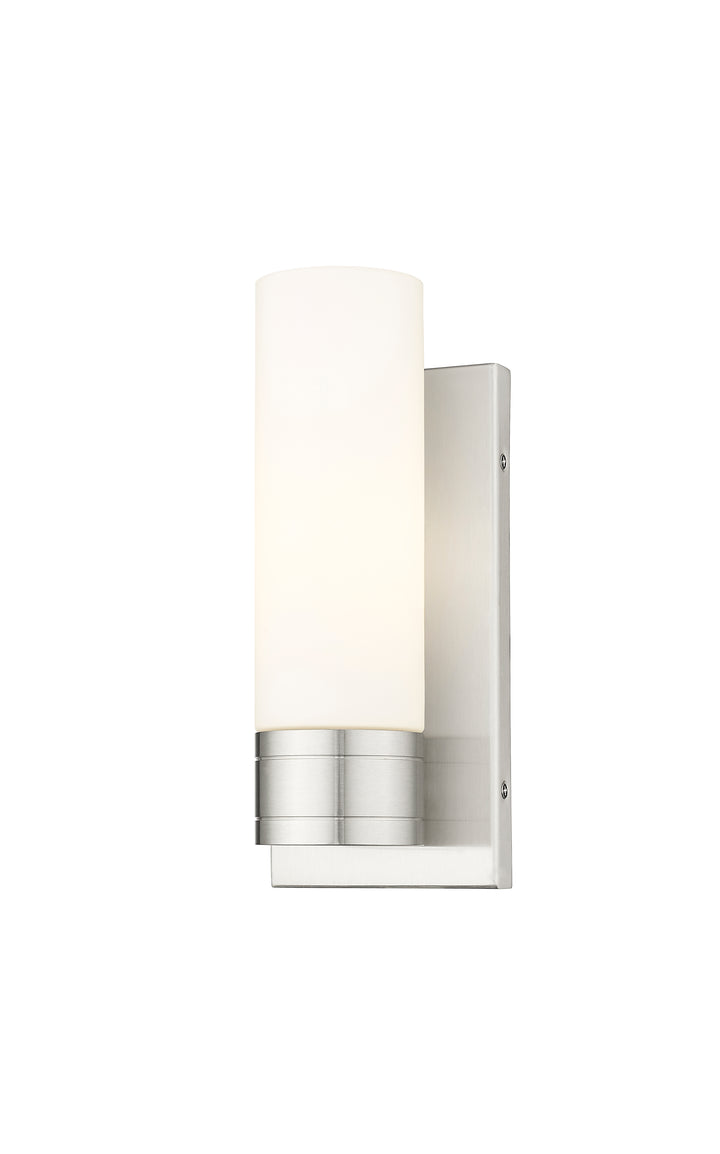 Innovations Lighting Boreas 8" Sconce Wall Sconces Innovations Lighting Satin Nickel White ; Glass Type: Frosted 