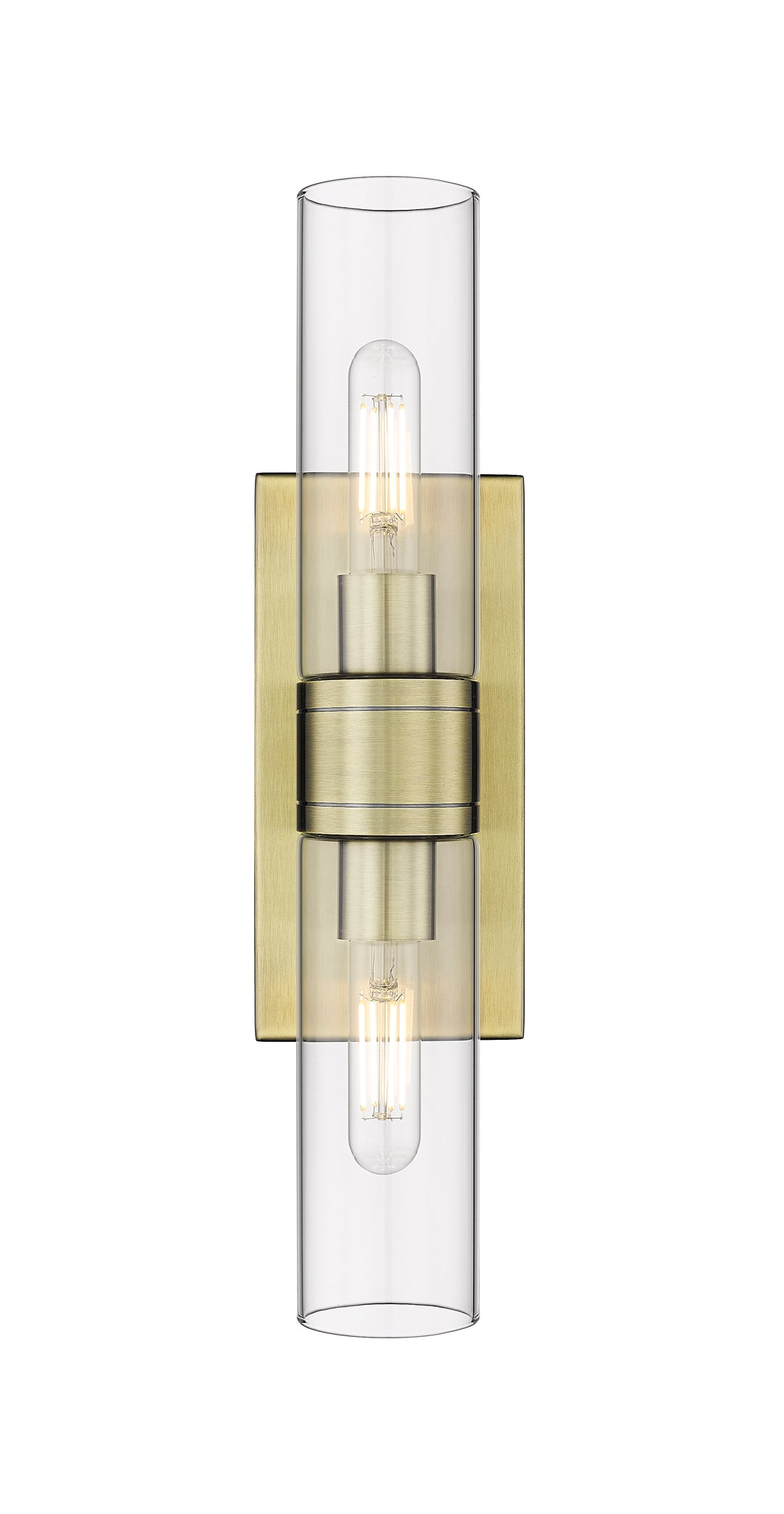 Innovations Lighting Boreas 8" Bath Vanity Light - Antique Brass Vanity Lights Innovations Lighting   