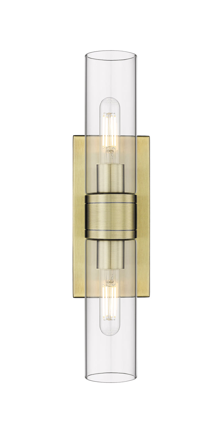 Innovations Lighting Boreas 8" Bath Vanity Light - Antique Brass Vanity Lights Innovations Lighting   