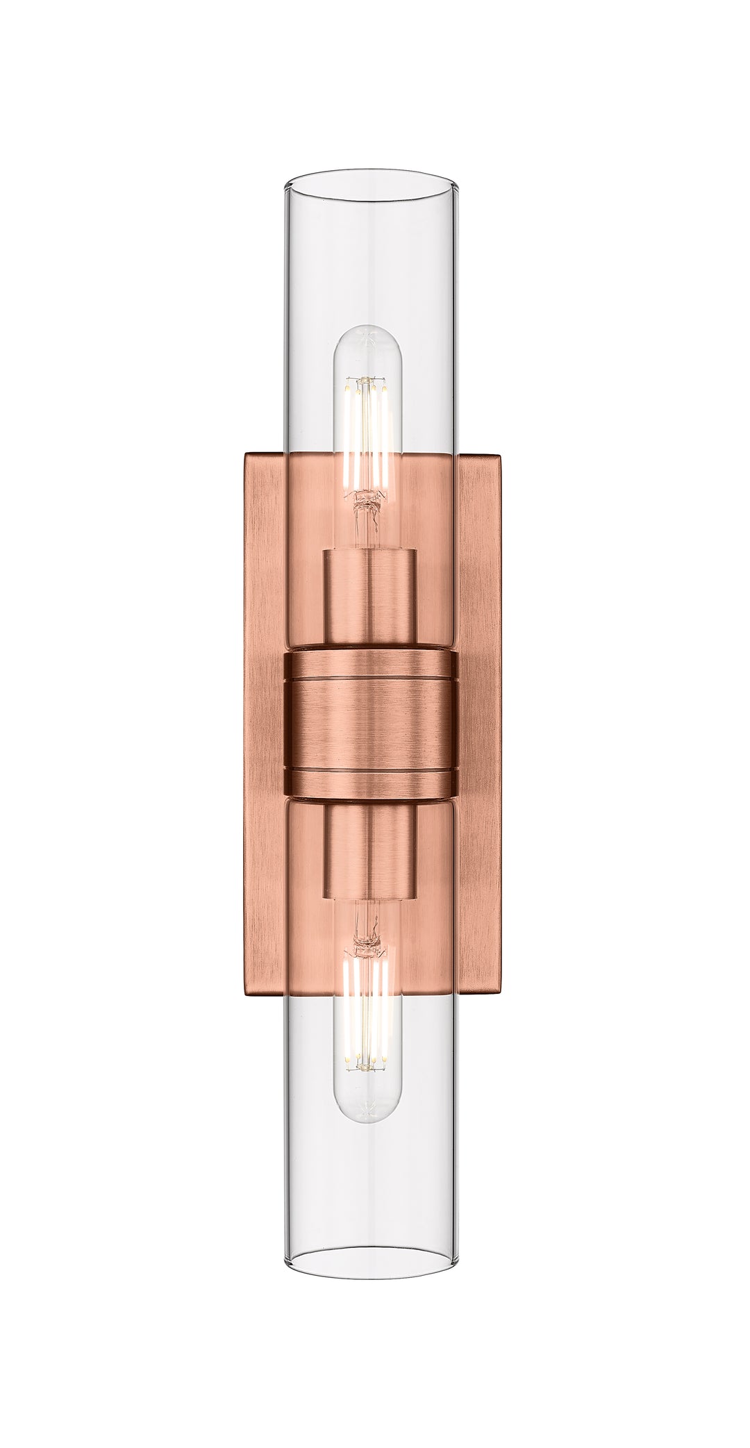 Innovations Lighting Boreas 8" Bath Vanity Light - Antique Copper Vanity Lights Innovations Lighting   