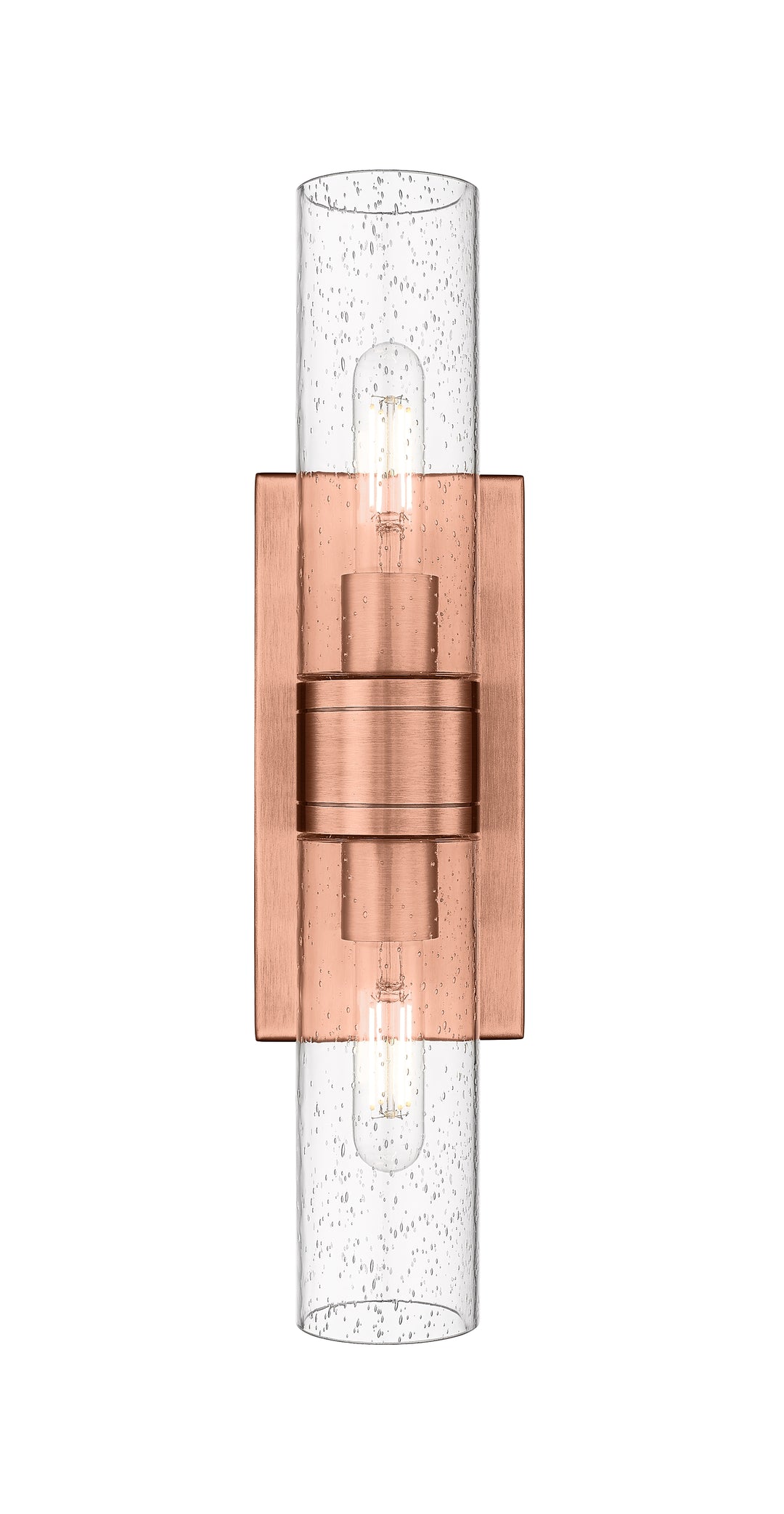 Innovations Lighting Boreas 8" Bath Vanity Light - Antique Copper Vanity Lights Innovations Lighting   