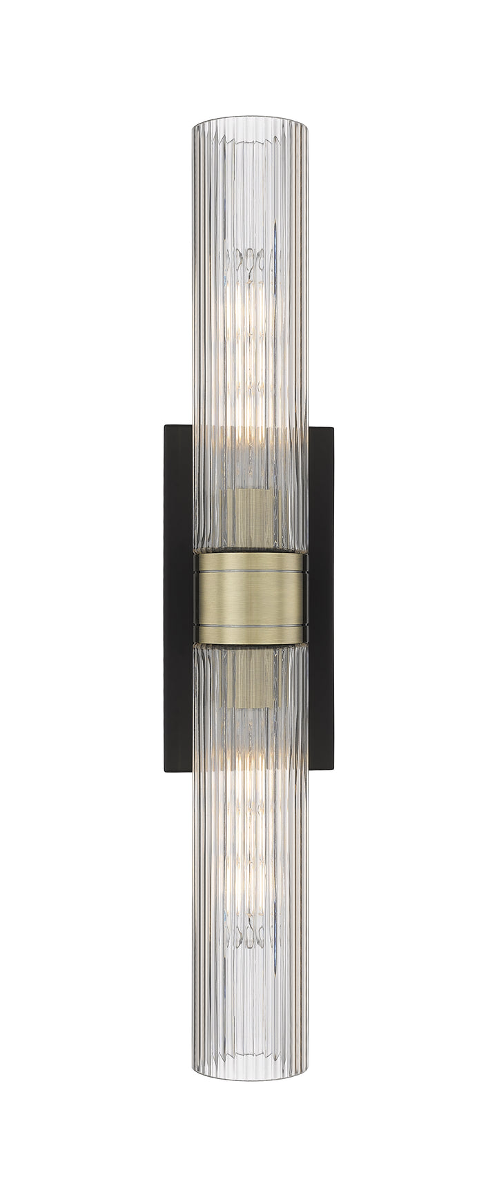 Innovations Lighting Boreas 11" Bath Vanity Light - Black Antique Brass Vanity Lights Innovations Lighting   