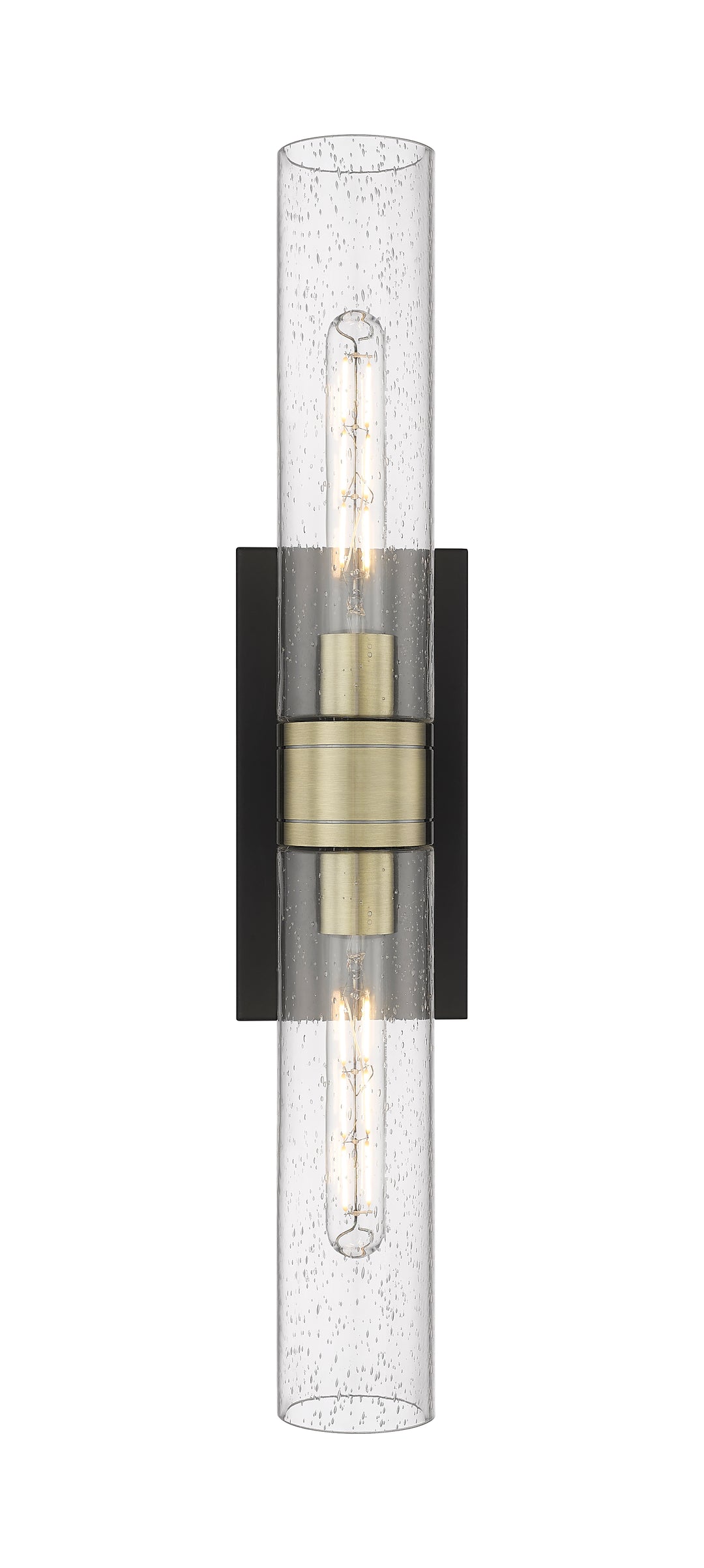 Innovations Lighting Boreas 11" Bath Vanity Light - Black Antique Brass Vanity Lights Innovations Lighting   