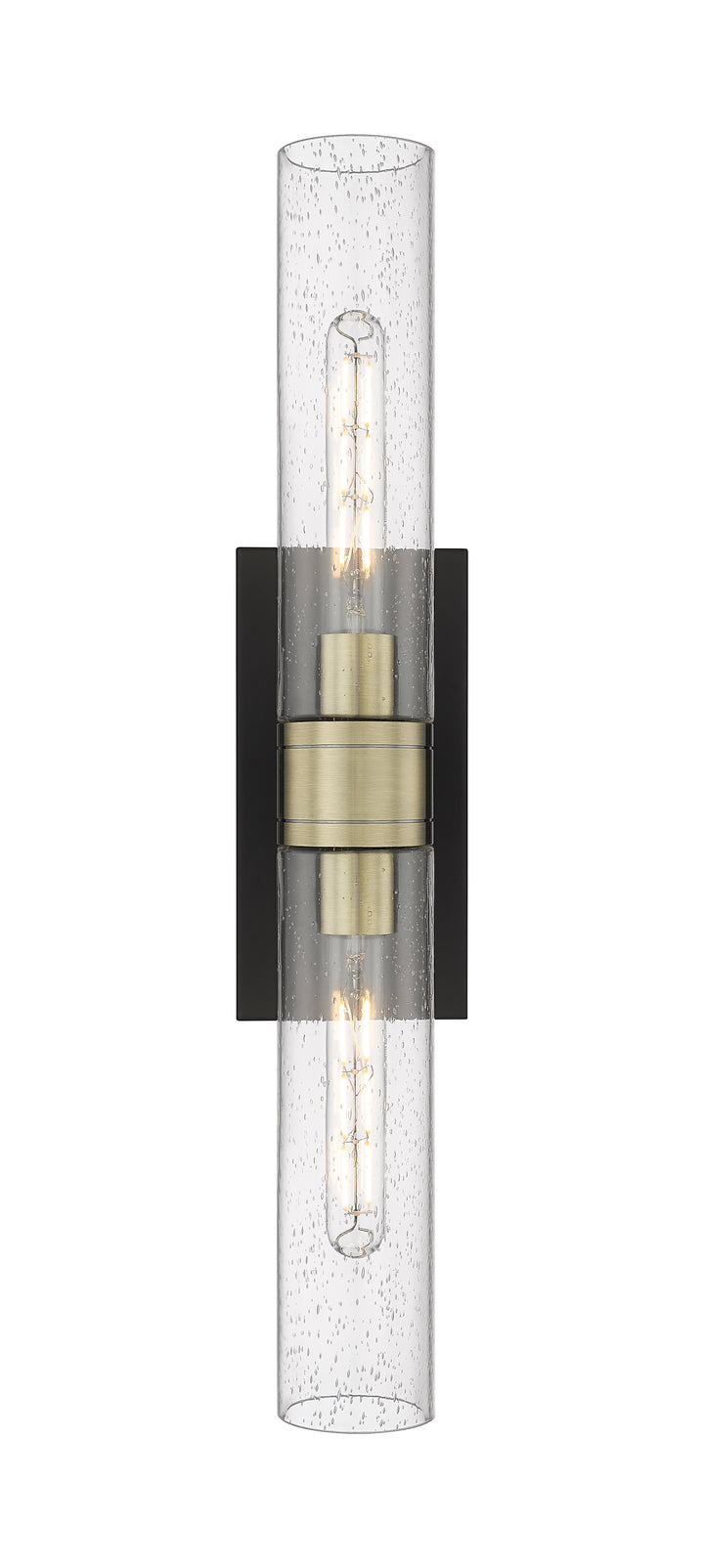 Innovations Lighting Boreas 11" Bath Vanity Light - Black Antique Brass Vanity Lights Innovations Lighting   