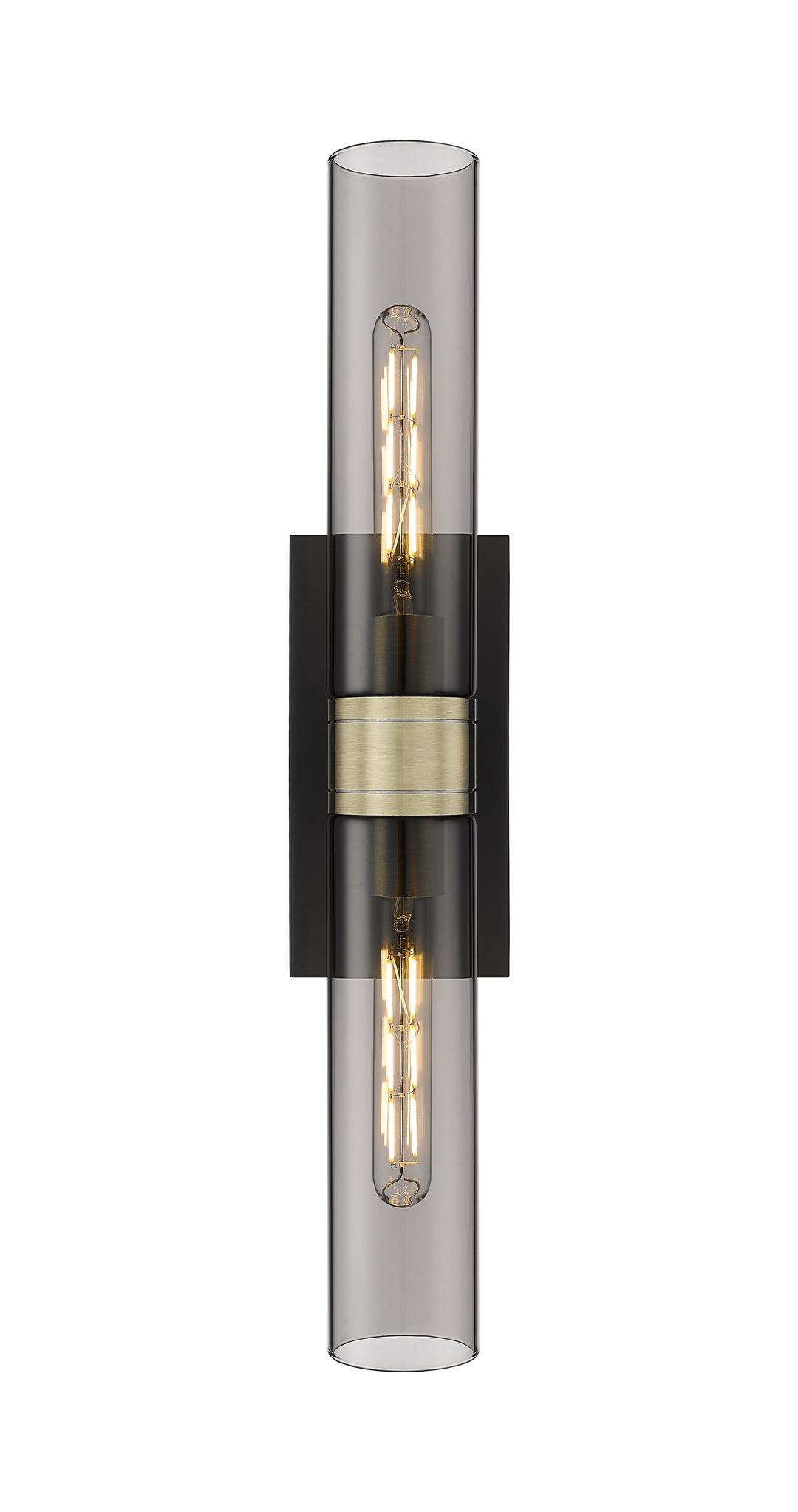 Innovations Lighting Boreas 11" Bath Vanity Light - Black Antique Brass Vanity Lights Innovations Lighting   