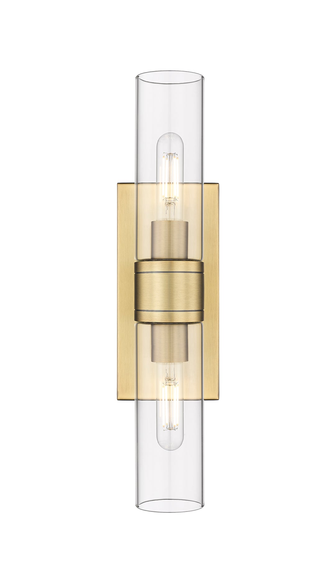 Innovations Lighting Boreas 8" Bath Vanity Light - Brushed Brass Vanity Lights Innovations Lighting   