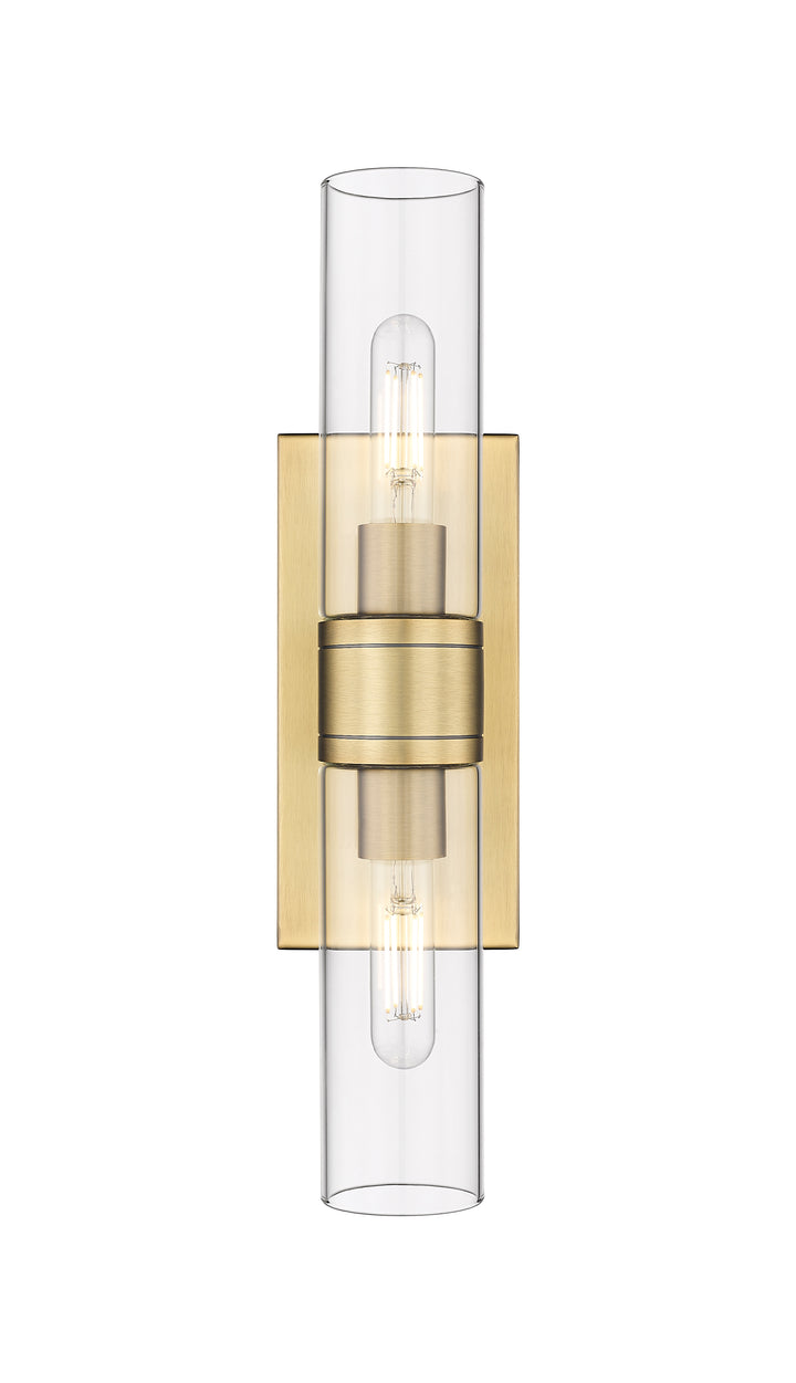 Innovations Lighting Boreas 8" Bath Vanity Light - Brushed Brass Vanity Lights Innovations Lighting   