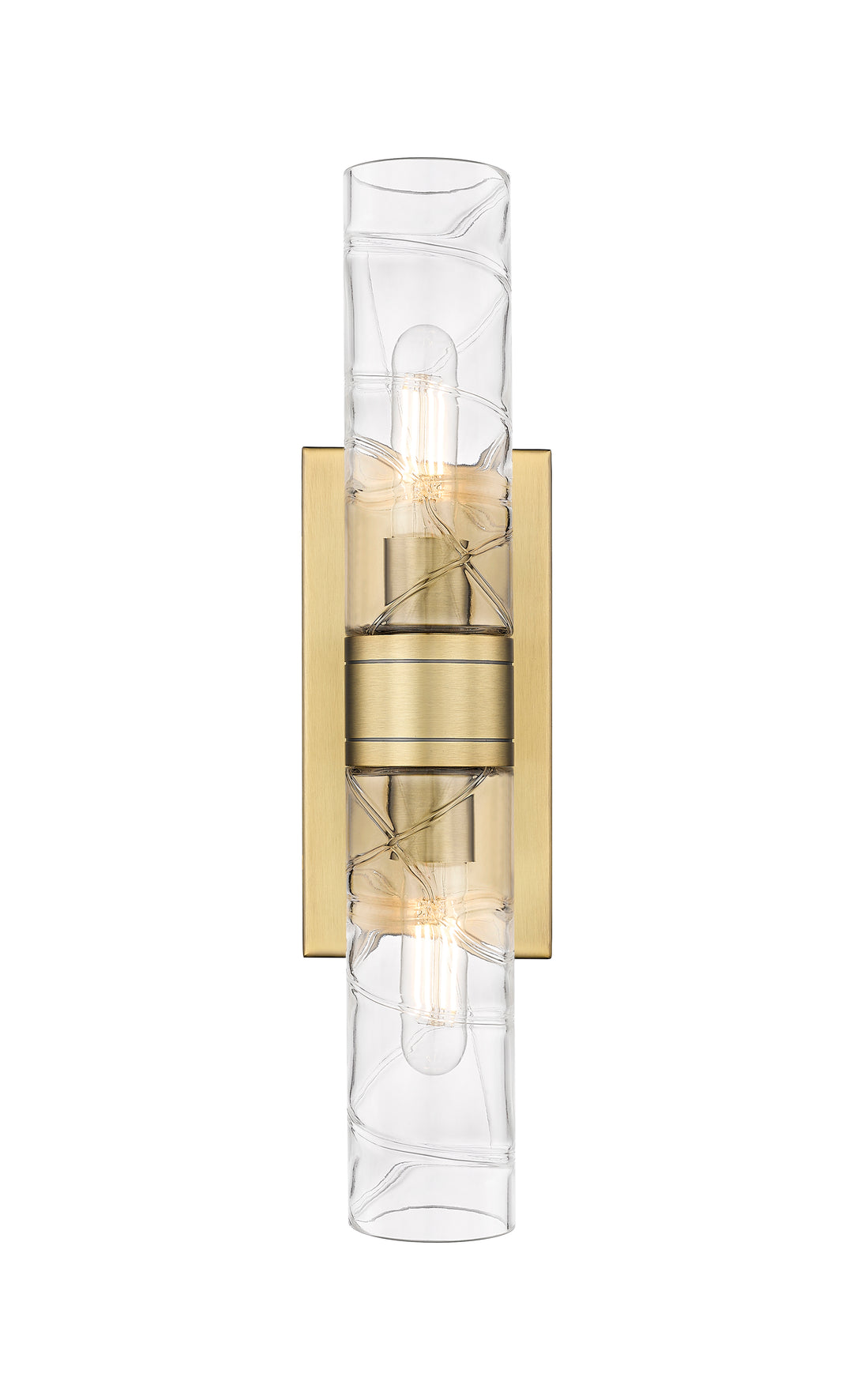 Innovations Lighting Boreas 8" Bath Vanity Light - Brushed Brass Vanity Lights Innovations Lighting   