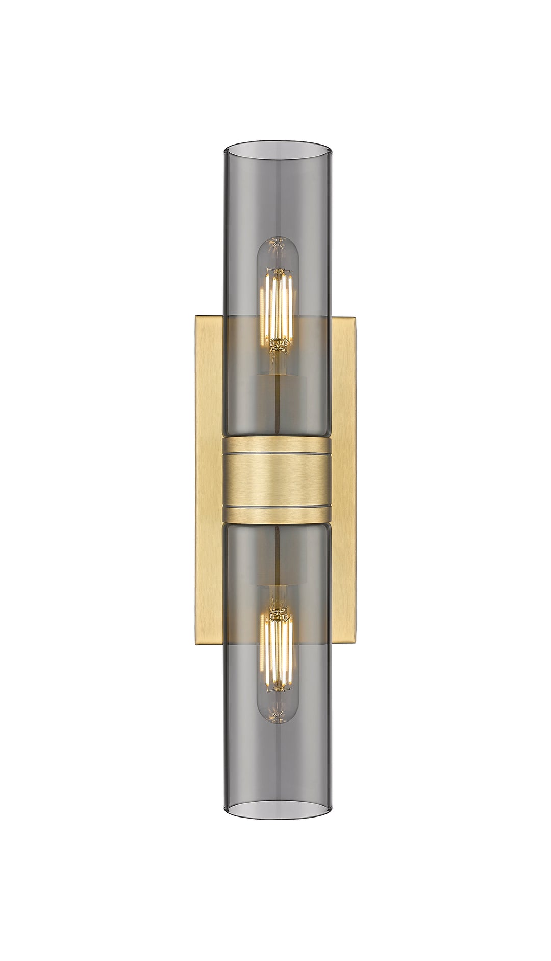 Innovations Lighting Boreas 8" Bath Vanity Light - Brushed Brass Vanity Lights Innovations Lighting   