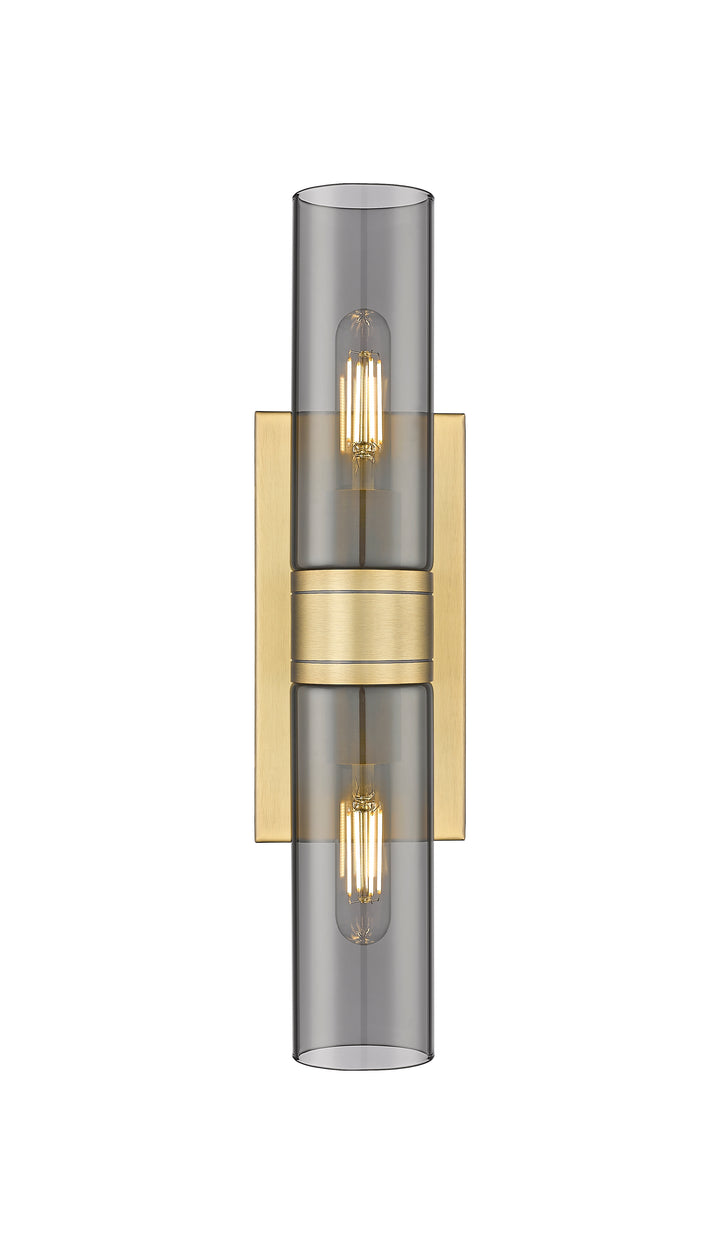 Innovations Lighting Boreas 8" Bath Vanity Light - Brushed Brass Vanity Lights Innovations Lighting   