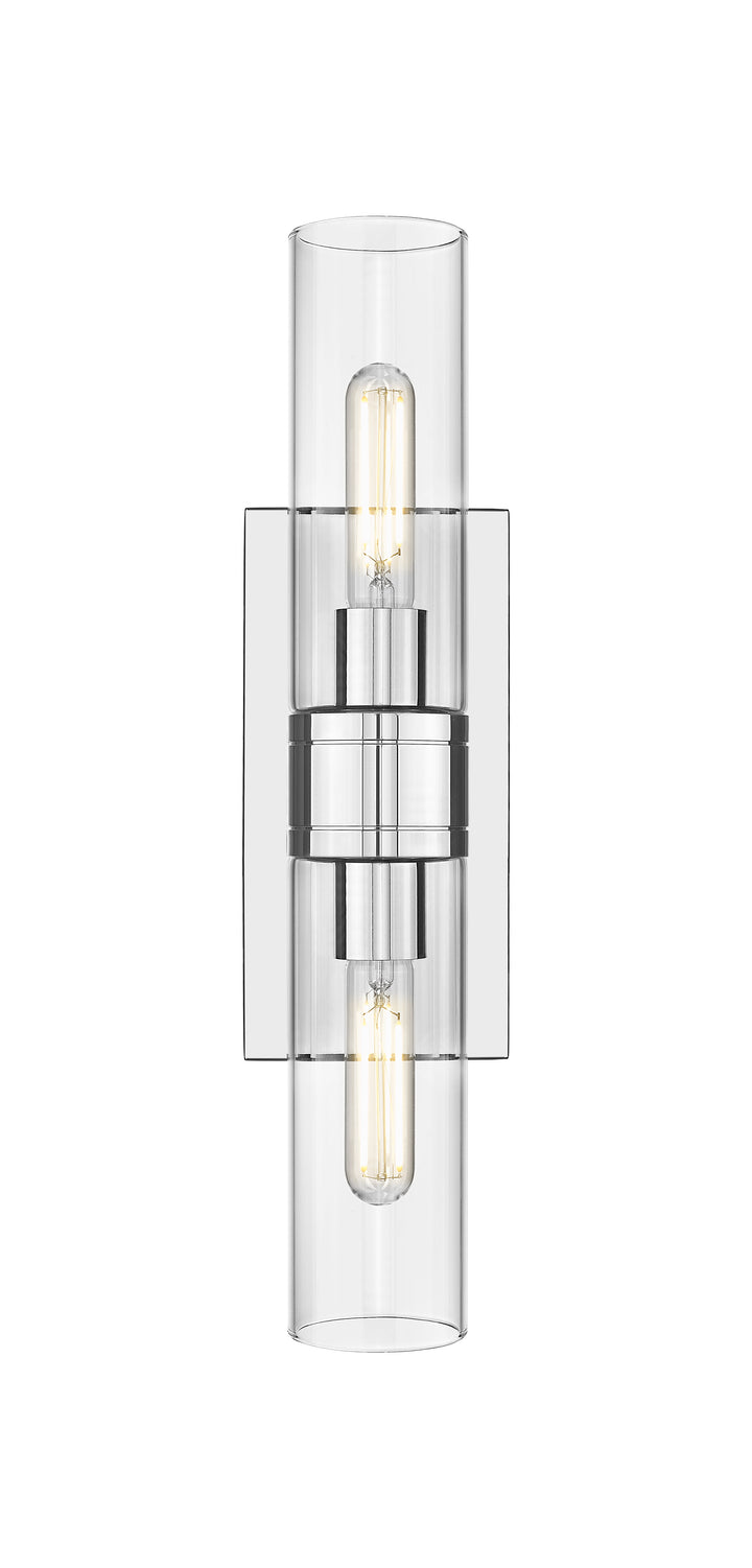 Innovations Lighting Boreas 8" Bath Vanity Light - Polished Chrome Vanity Lights Innovations Lighting   