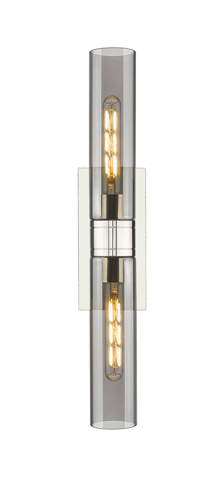 Innovations Lighting Boreas 11" Bath Vanity Light - Polished Nickel Vanity Lights Innovations Lighting   