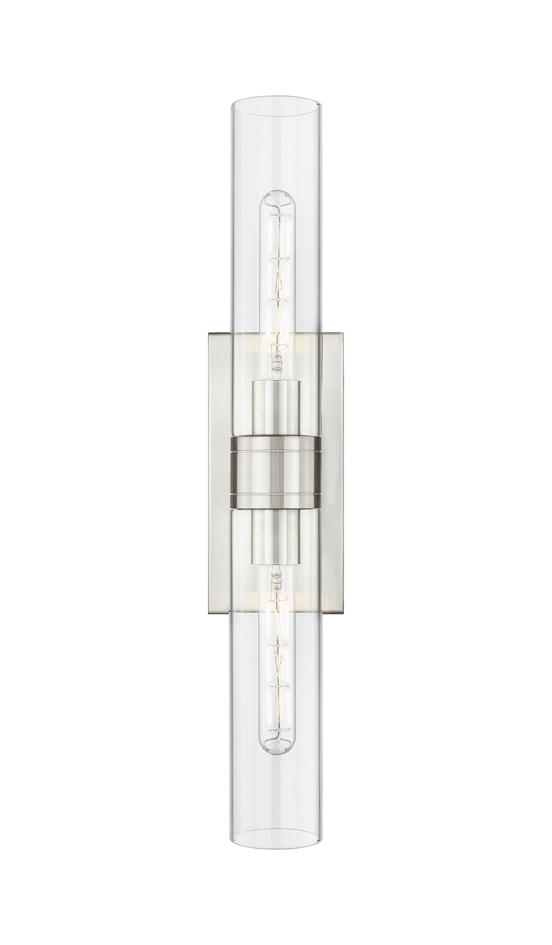 Innovations Lighting Boreas 11" Bath Vanity Light - Satin Nickel Vanity Lights Innovations Lighting   