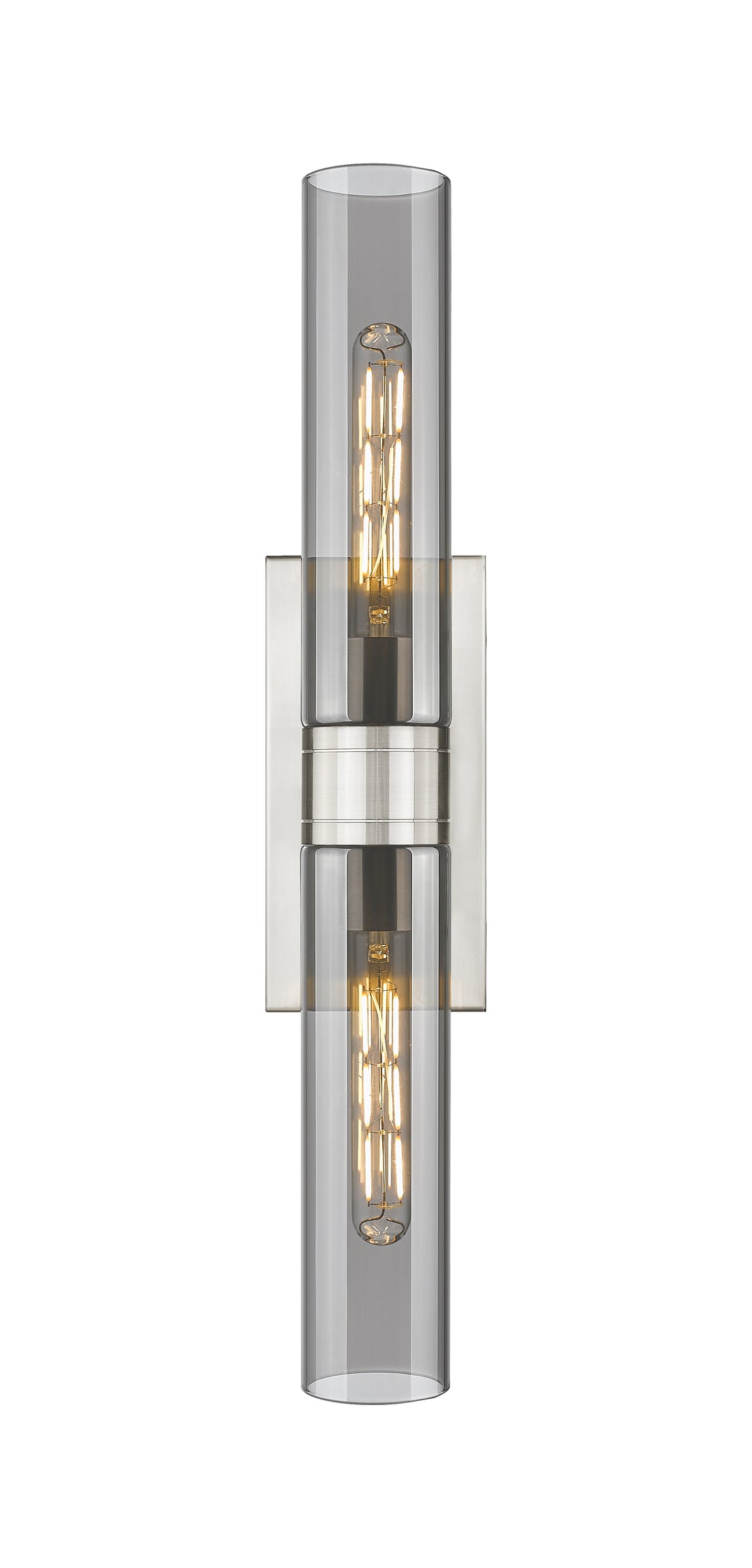 Innovations Lighting Boreas 11" Bath Vanity Light - Satin Nickel Vanity Lights Innovations Lighting   