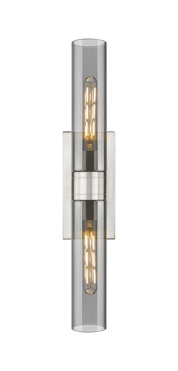 Innovations Lighting Boreas 11" Bath Vanity Light - Satin Nickel Vanity Lights Innovations Lighting   