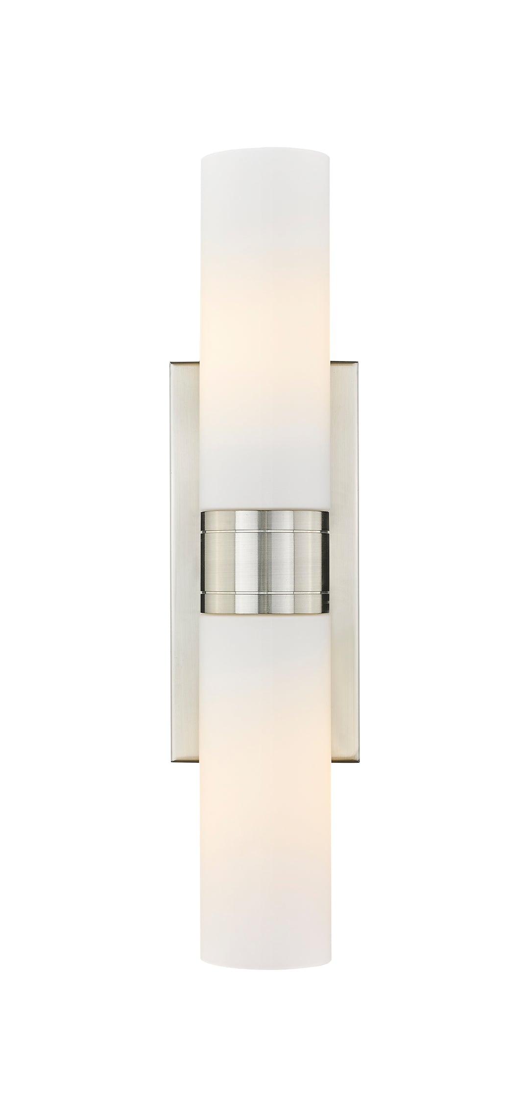 Innovations Lighting Boreas 8" Bath Vanity Light - Satin Nickel Vanity Lights Innovations Lighting   