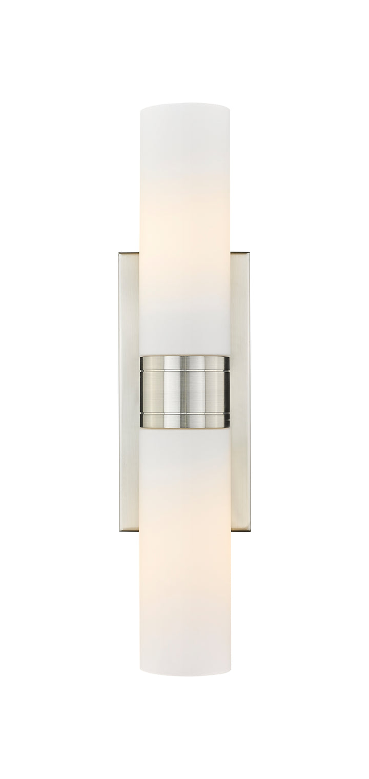 Innovations Lighting Boreas 8" Bath Vanity Light - Satin Nickel Vanity Lights Innovations Lighting   