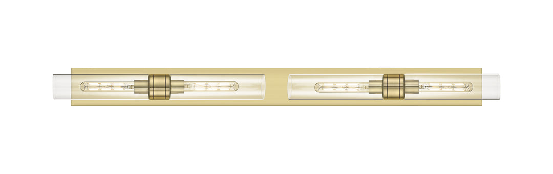 Innovations Lighting Boreas 11" Bath Vanity Light - Antique Brass Vanity Lights Innovations Lighting Clear ; Glass Type: Clear  