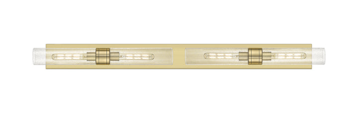 Innovations Lighting Boreas 11" Bath Vanity Light - Antique Brass Vanity Lights Innovations Lighting Seedy ; Glass Type: Seedy  