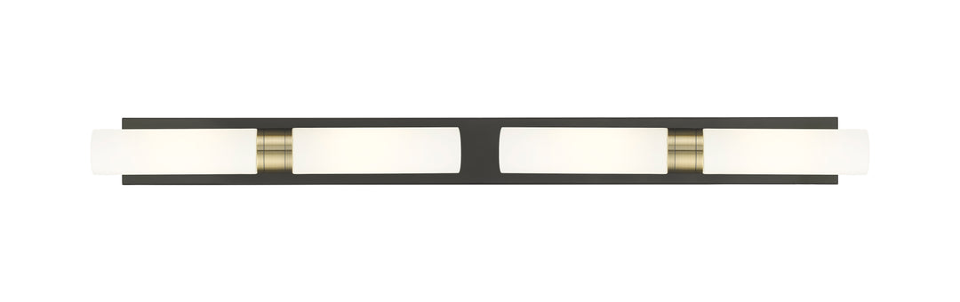 Innovations Lighting Boreas 11" Bath Vanity Light - Black Antique Brass Vanity Lights Innovations Lighting White ; Glass Type: Frosted  