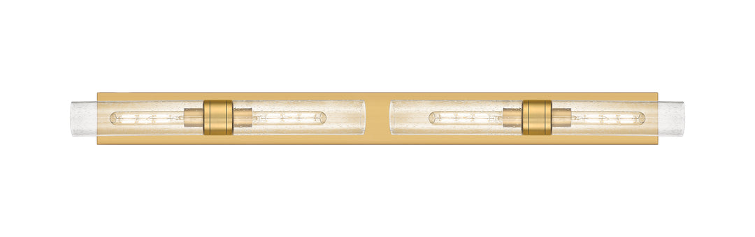 Innovations Lighting Boreas 11" Bath Vanity Light - Brushed Brass Vanity Lights Innovations Lighting Seedy ; Glass Type: Seedy  