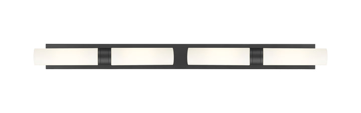 Innovations Lighting Boreas 11" Bath Vanity Light - Matte Black Vanity Lights Innovations Lighting White ; Glass Type: Frosted  