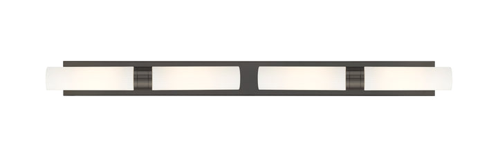 Innovations Lighting Boreas 11" Bath Vanity Light - Oil Rubbed Bronze Vanity Lights Innovations Lighting Striped White ; Glass Type: Frosted  