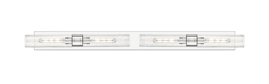 Innovations Lighting Boreas 11" Bath Vanity Light - Polished Chrome Vanity Lights Innovations Lighting Seedy ; Glass Type: Seedy  