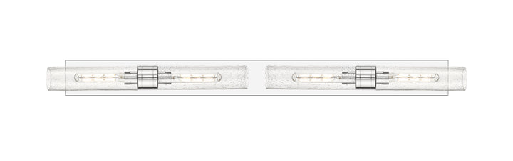 Innovations Lighting Boreas 11" Bath Vanity Light - Polished Chrome Vanity Lights Innovations Lighting Seedy ; Glass Type: Seedy  